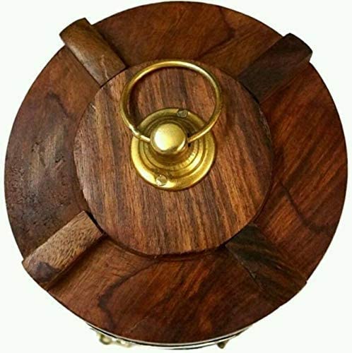 Antlantic Wood Store Wooden Money Bank for Kids/Adult/Boys/Girls | Piggy Bank Wooden Big Size | Savings Box | Coin Box | Bank for Kids | Money Box with Lock.